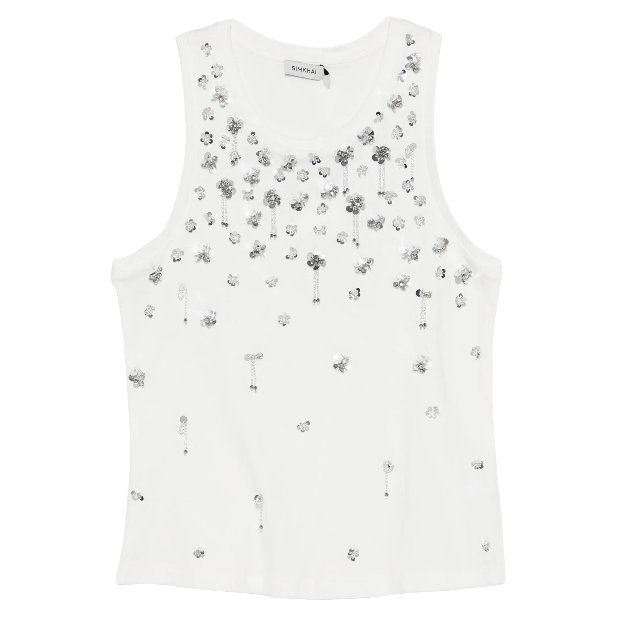 Alistair Embellished Crewneck Tank Top