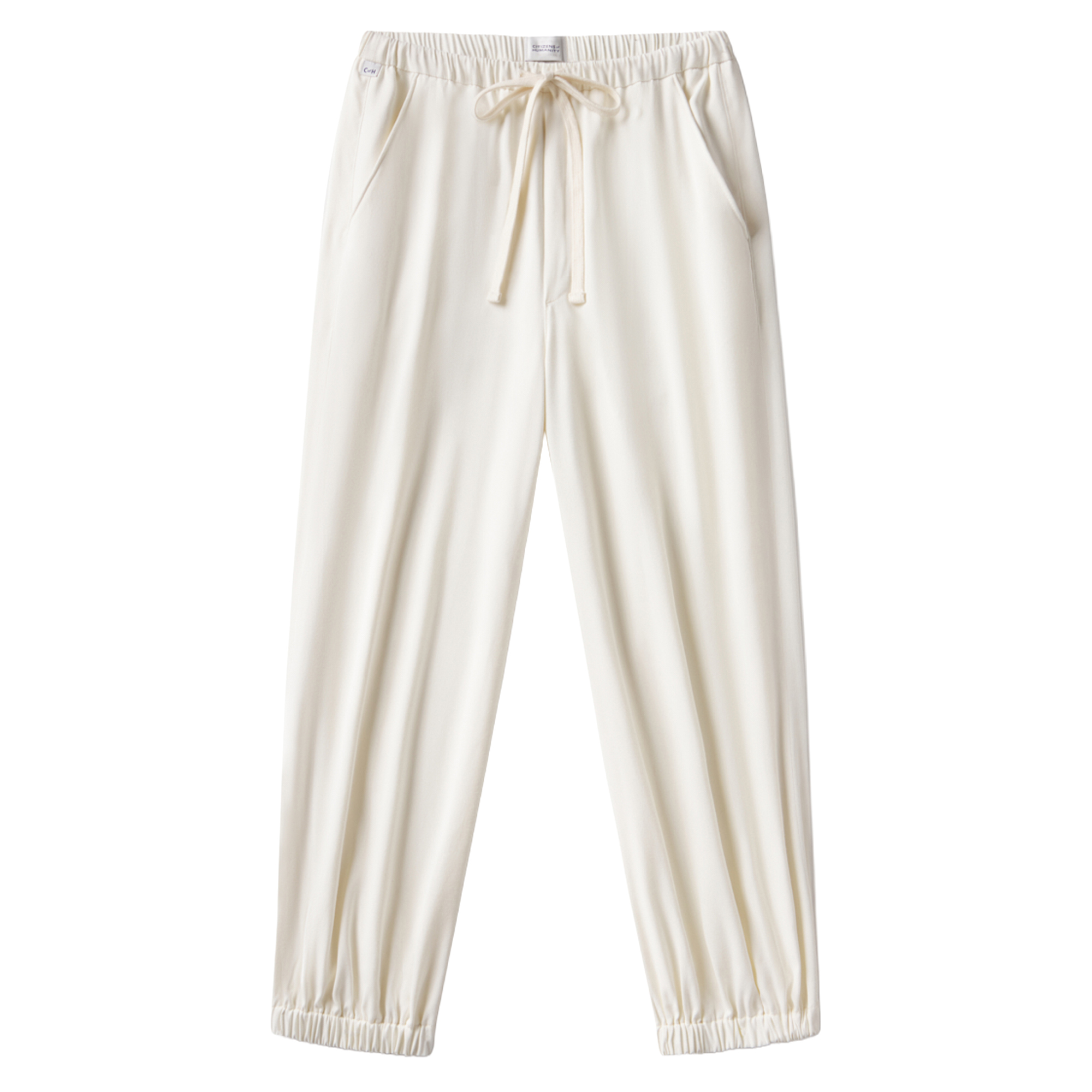 Bubble Drawstring Pull-On Joggers