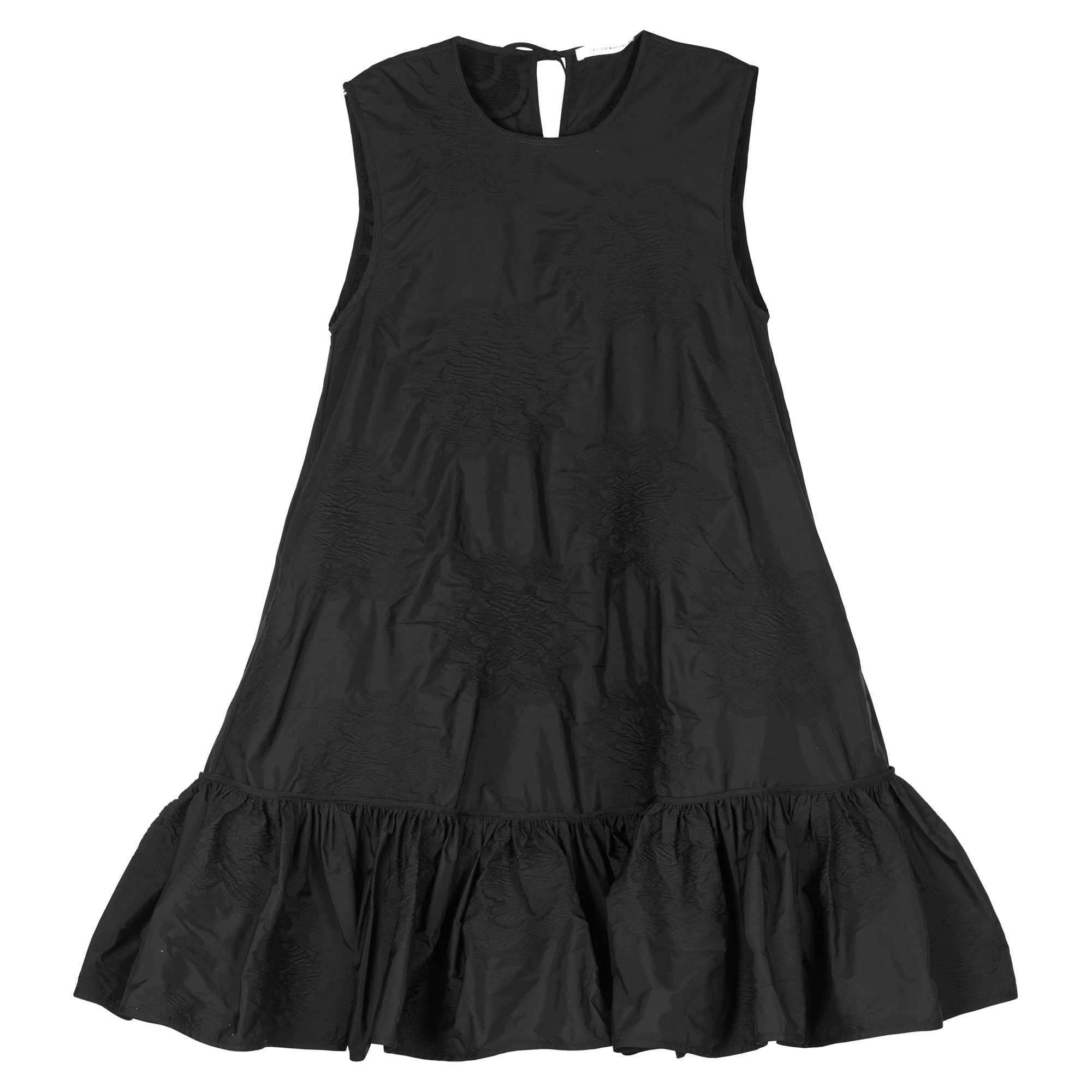 Lala Sleeveless Borus Jacquard Mini Dress