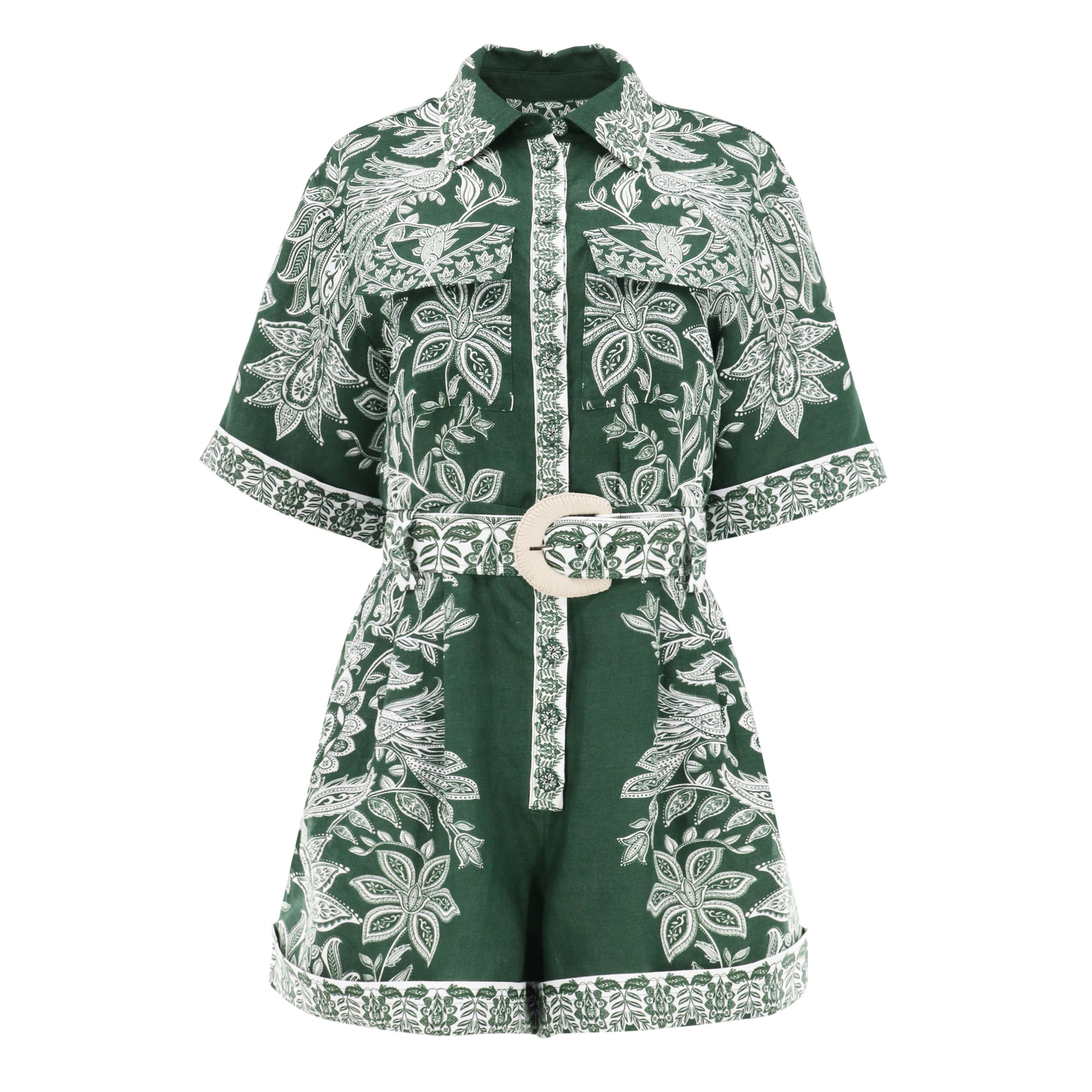 Miranda Belted Romper