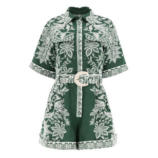 Miranda Belted Romper