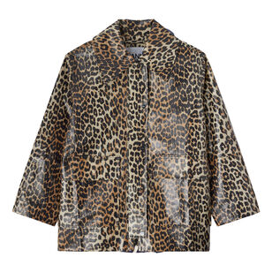 Laminated Cotton Canvas Jacket