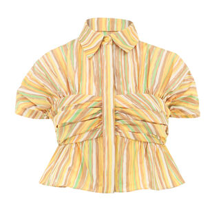 Arya Short Sleeve Stripe Top