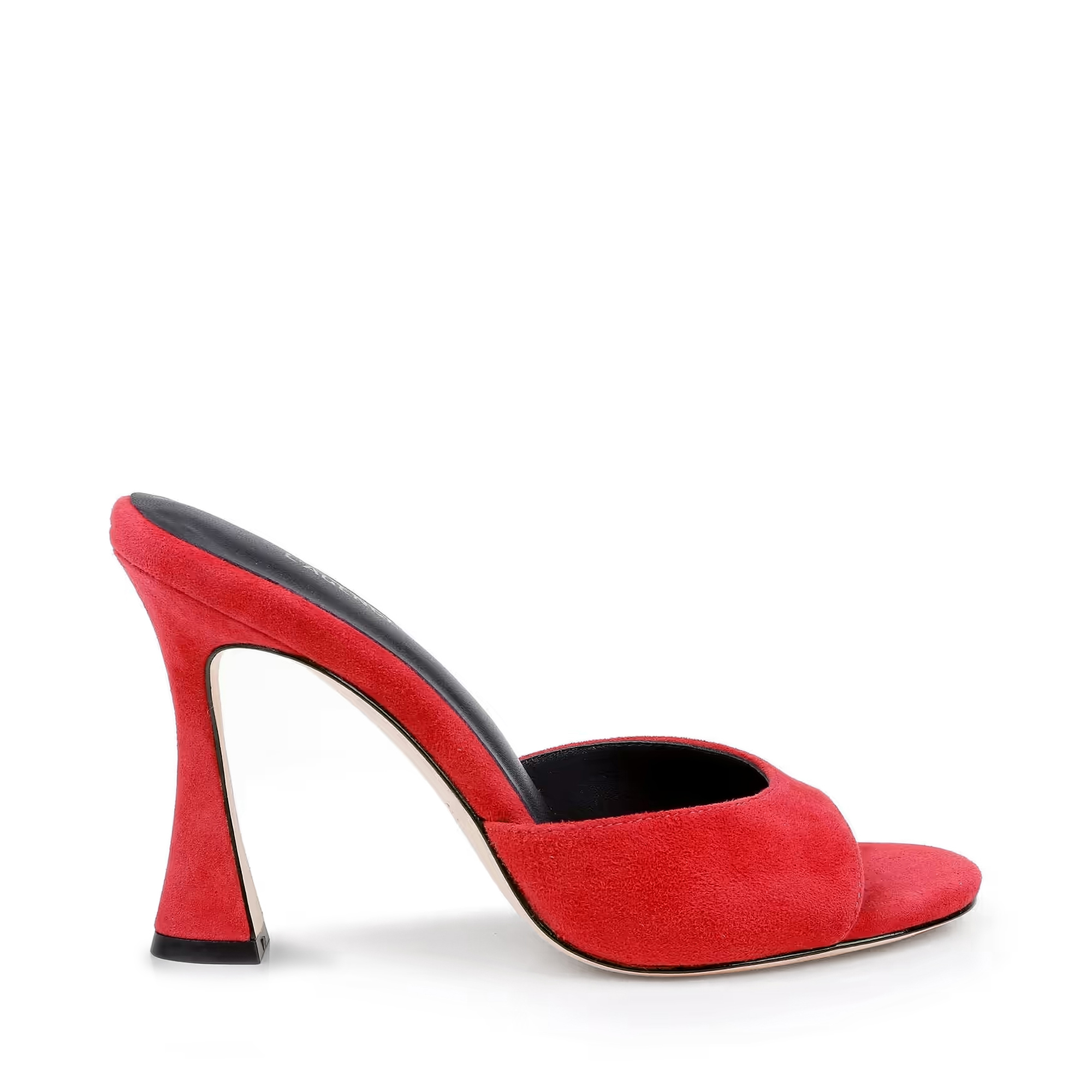 Avery Suede Open-Toe Mules