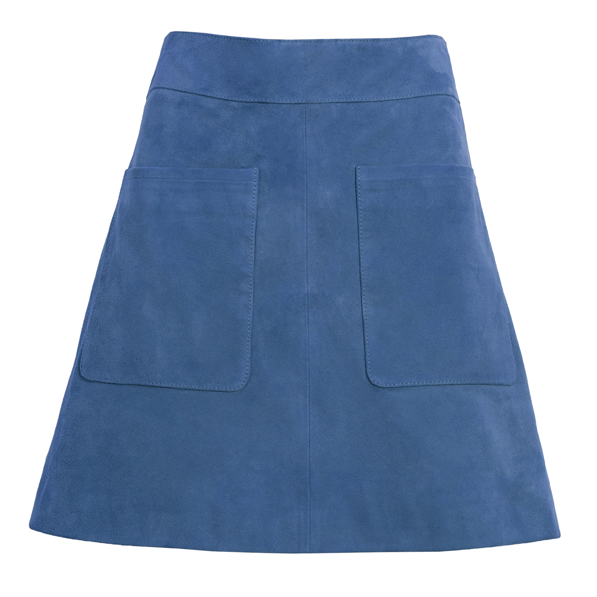 Fran Suede Patch Pocket Mini Skirt