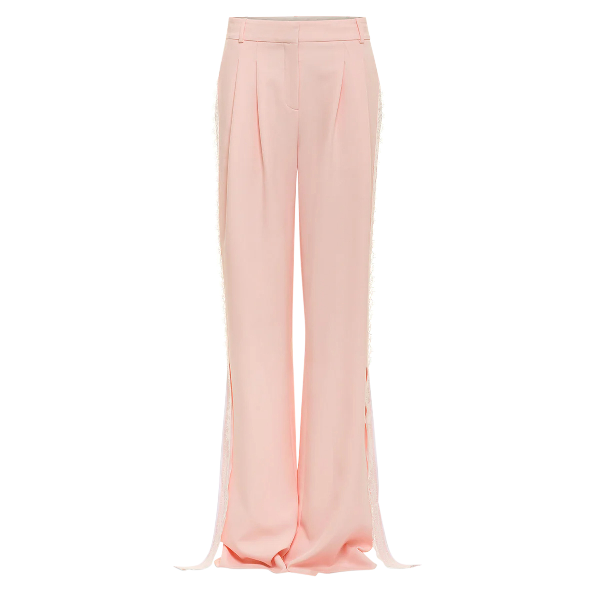 Harry Pants With Lace Tuxedo Stripe