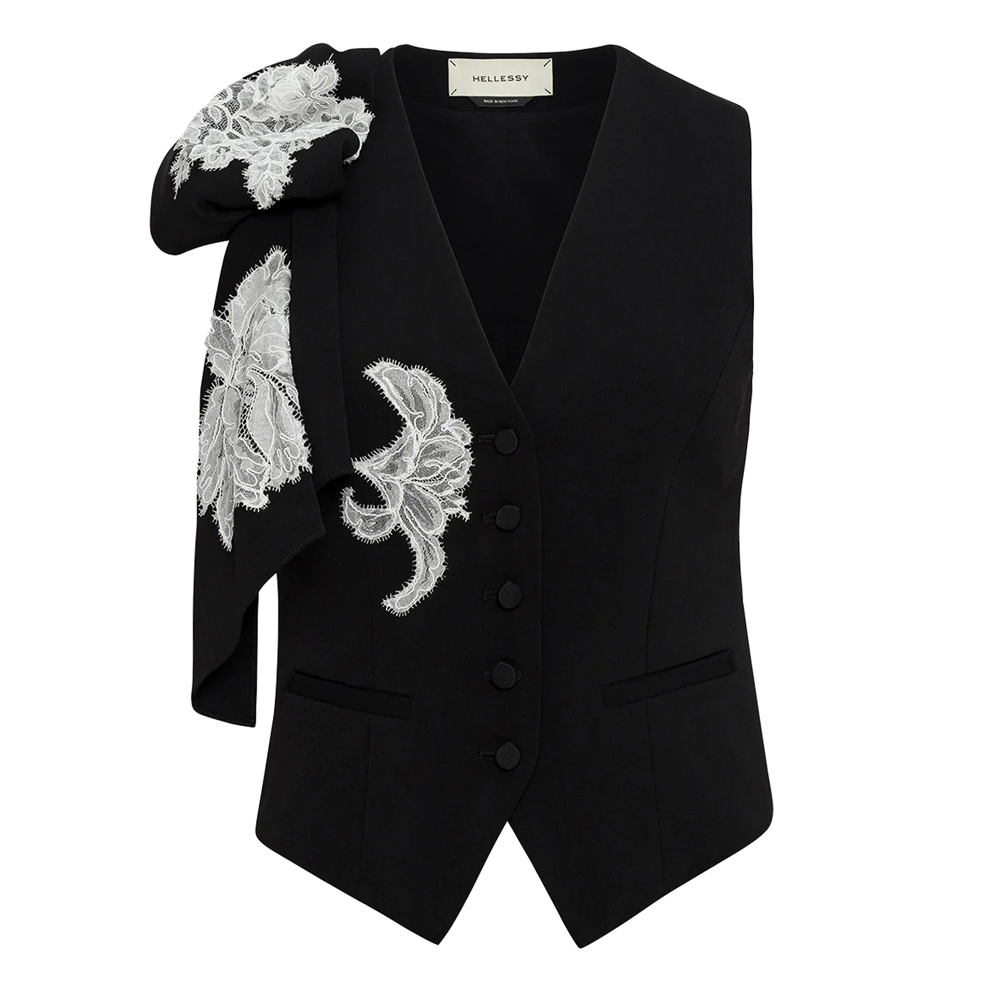 Pedro Lace Detail Vest