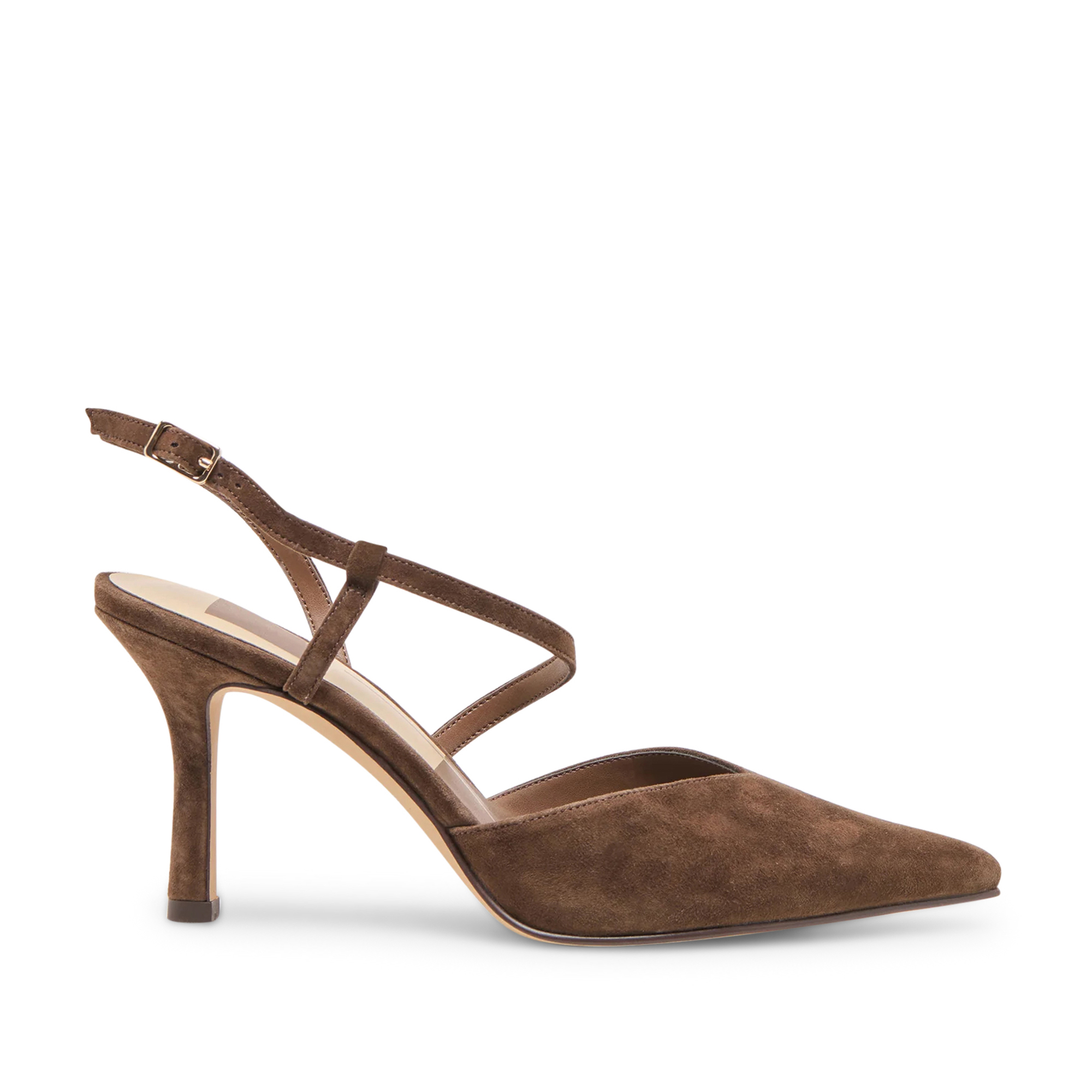 Karma Suede Pointed Toe Heels