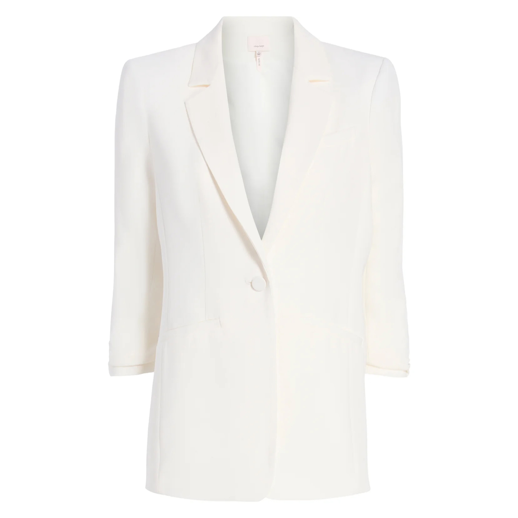 Crepe Khloe 3/4 Sleeve Blazer